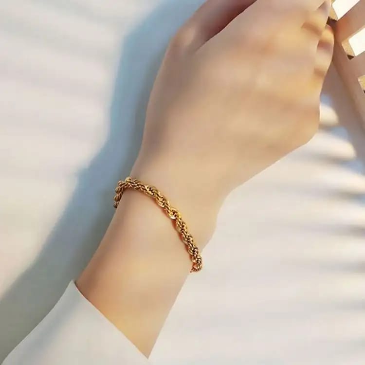 Triple Chain Bracelet