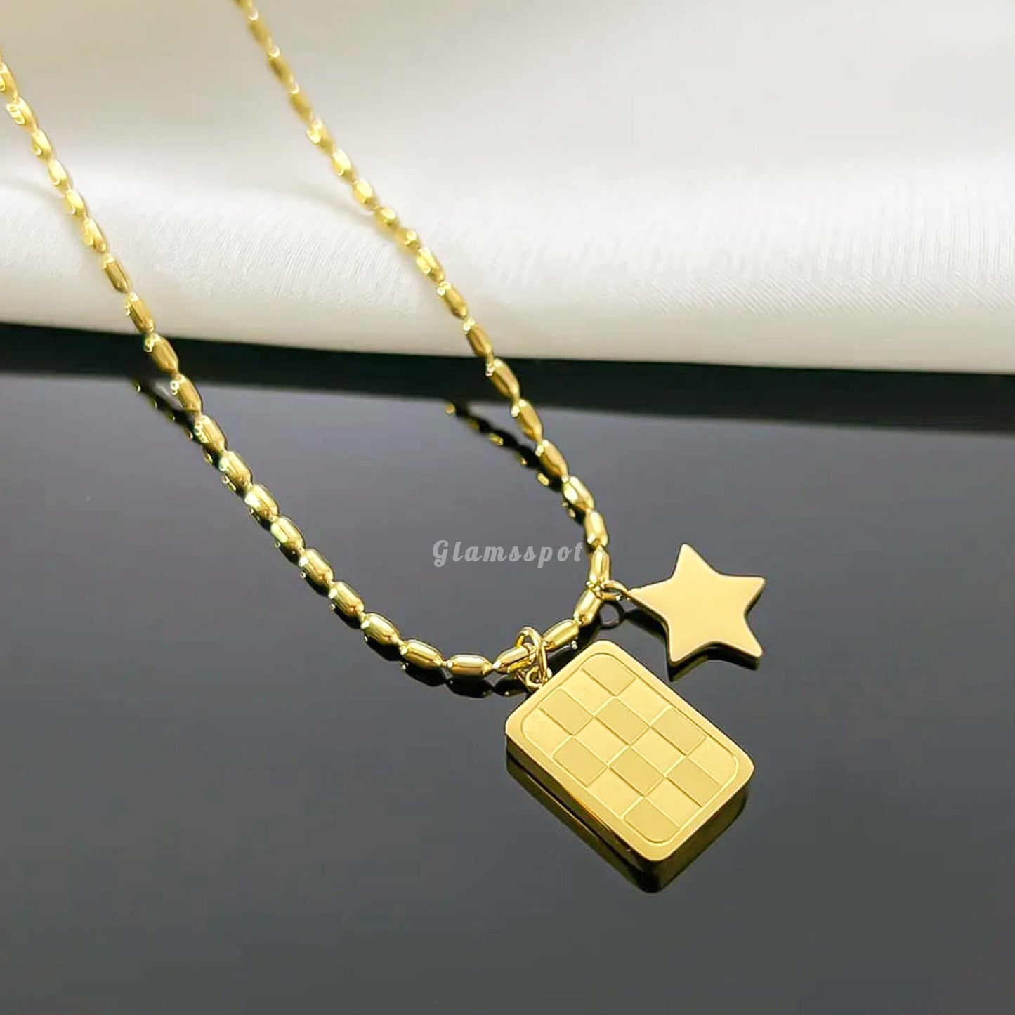Gold Bar Necklace