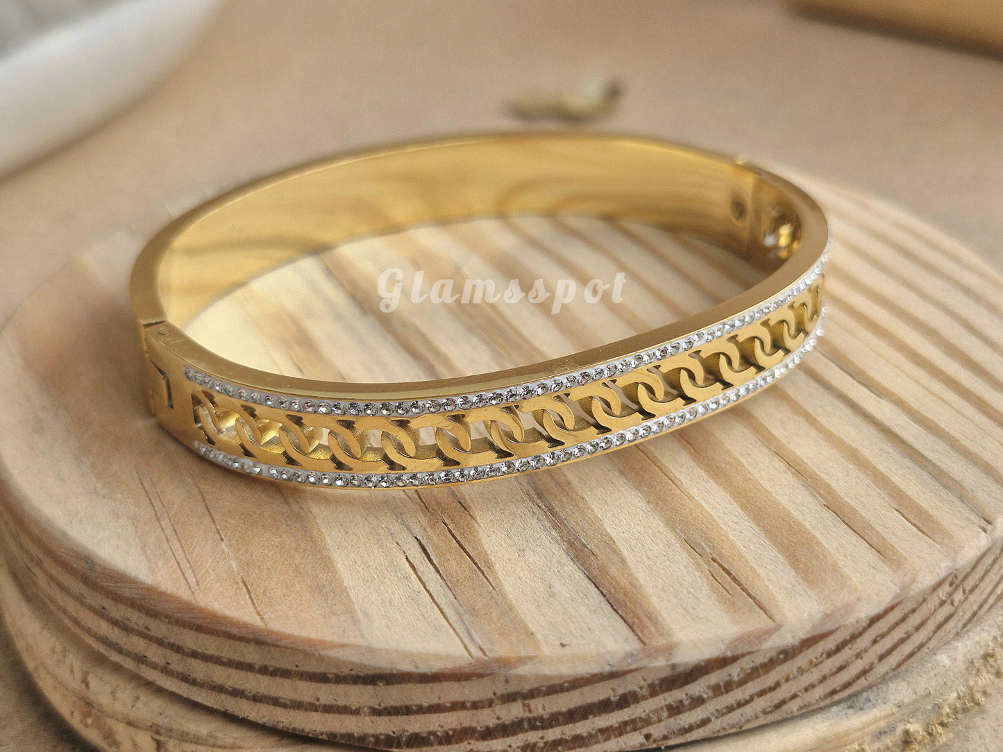 Rhinestone Handcuff