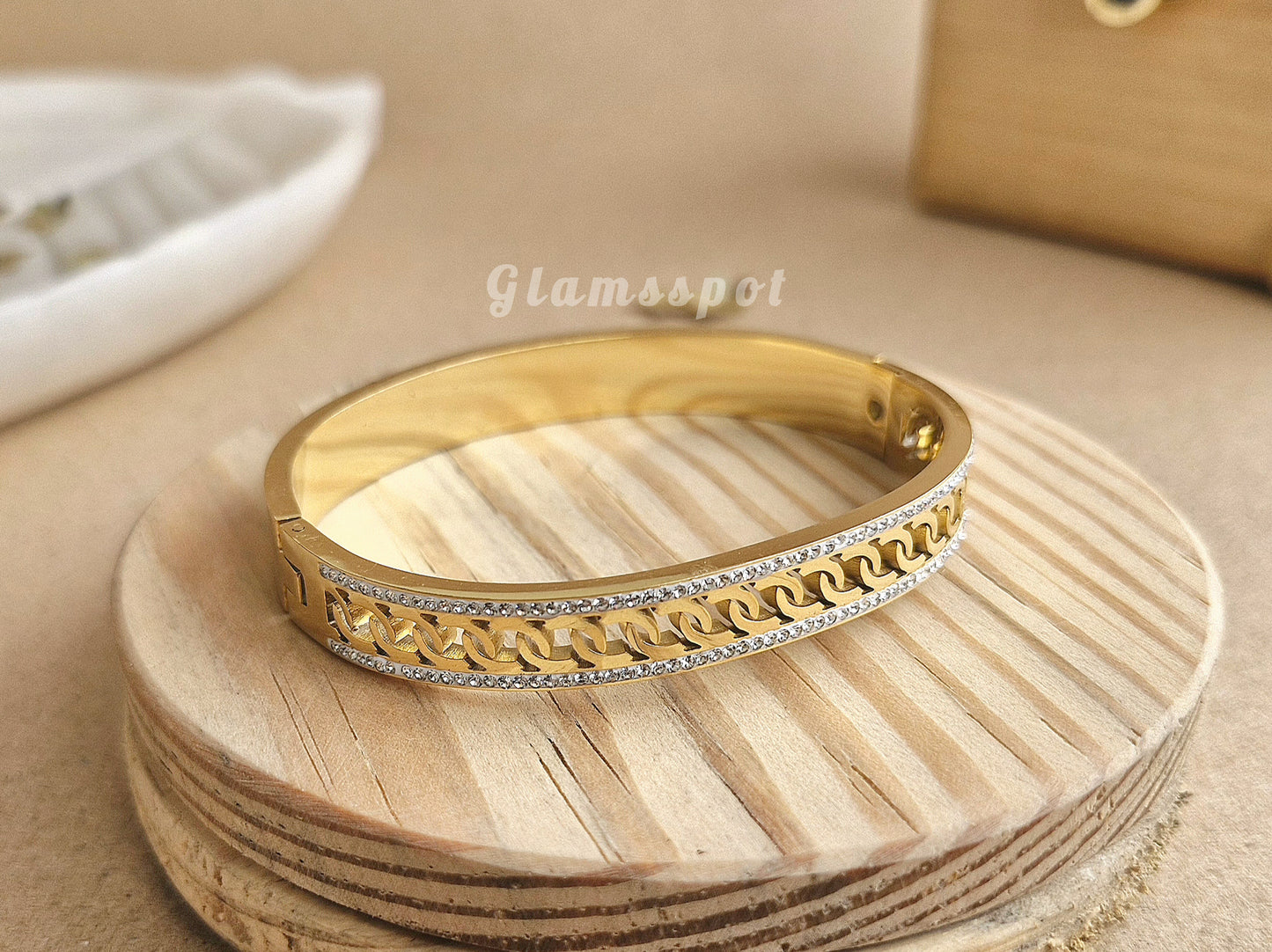 Rhinestone Handcuff
