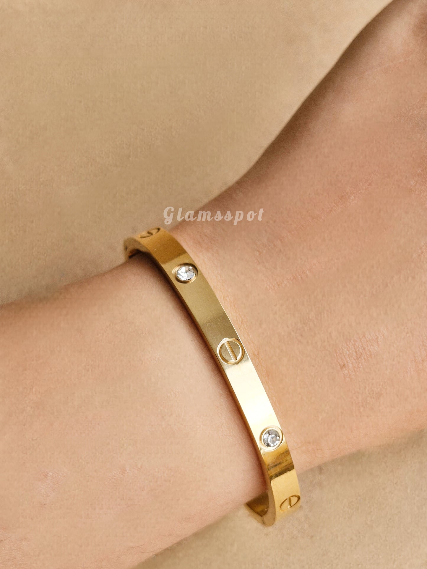 Gold Cartier Handcuff