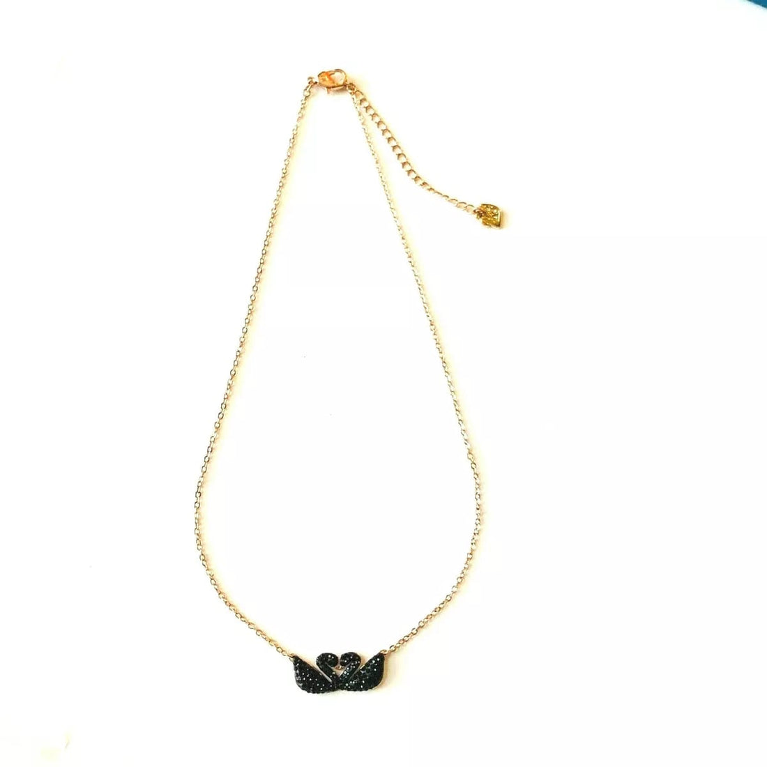 Midnight Swan Necklace