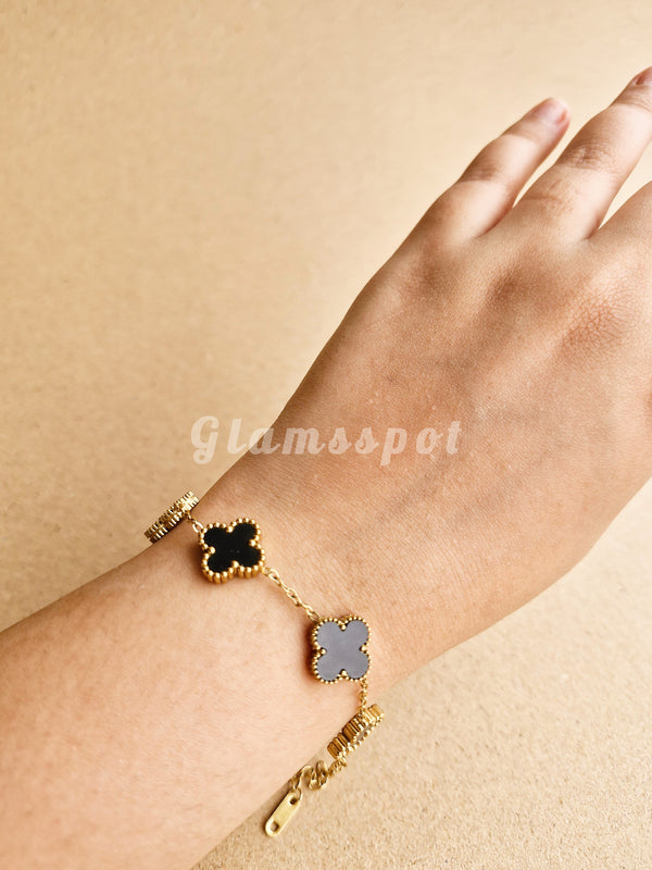 Black Clovery Bracelet