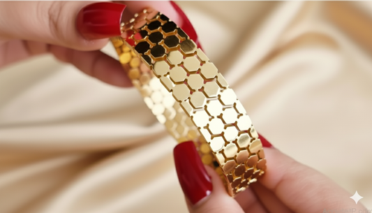 Gold Mesh Handcuff