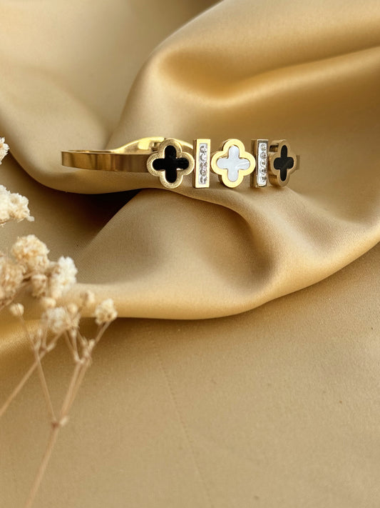 Vancleef double color zircon Handcuff