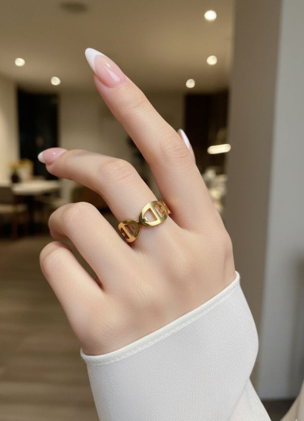 Adjustable Gold Ring