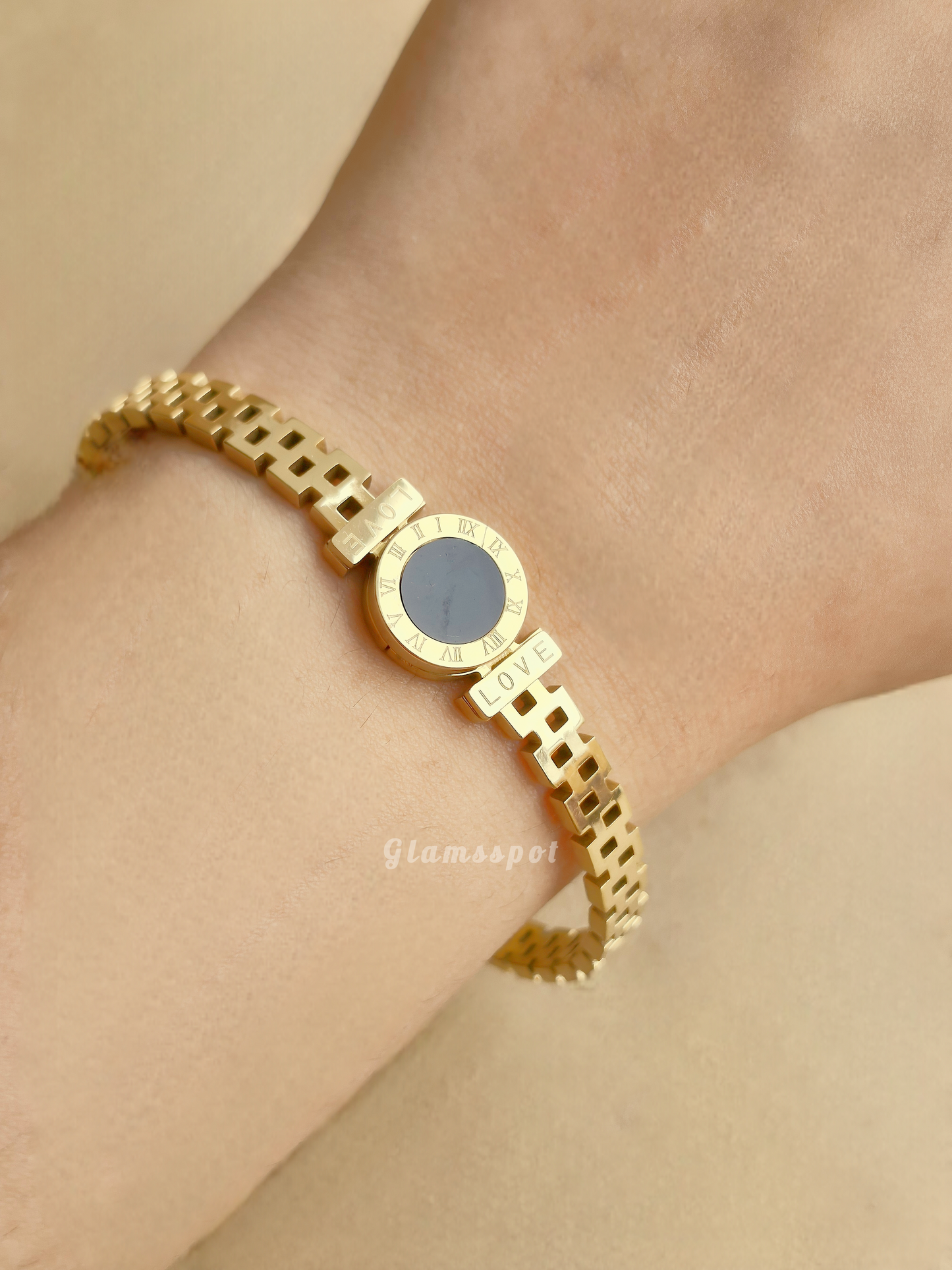 Roman Black Love Handcuff