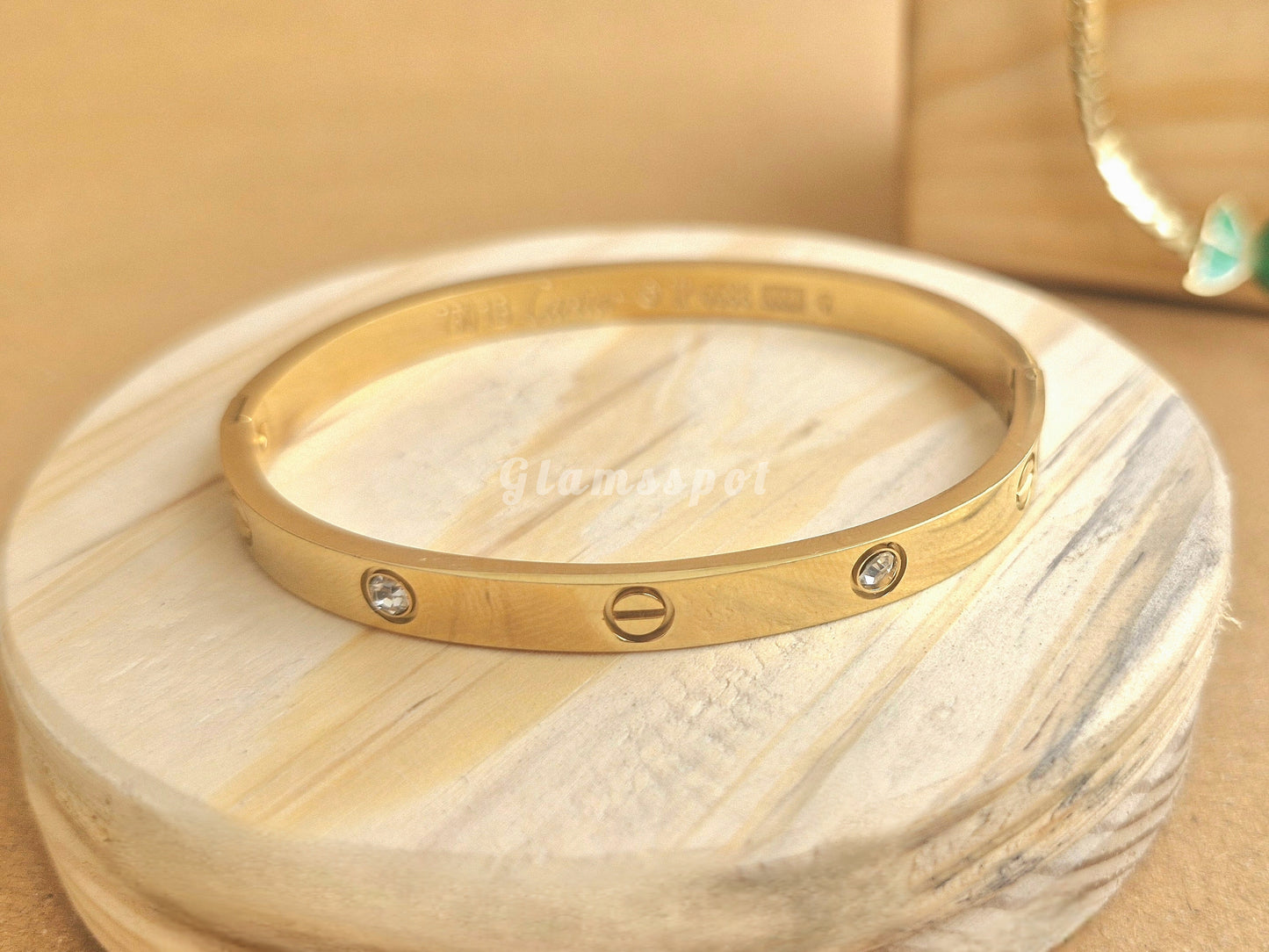 Gold Cartier Handcuff