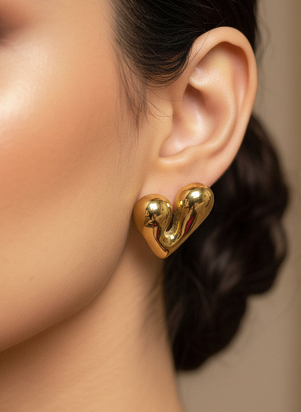 Heart Studs