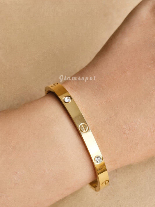 Gold Cartier Handcuff